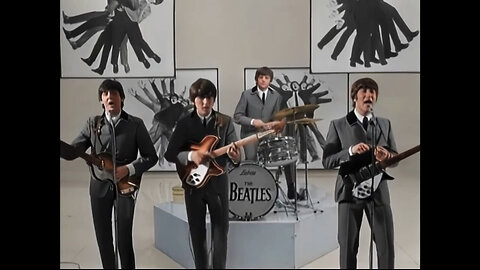 Beatles - I Should Have Known Better - 1964 - COLORIZED - Stereo