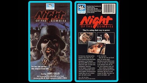 Night of the Zombies (1981) - Full Movie On VHS - Cult Classic?