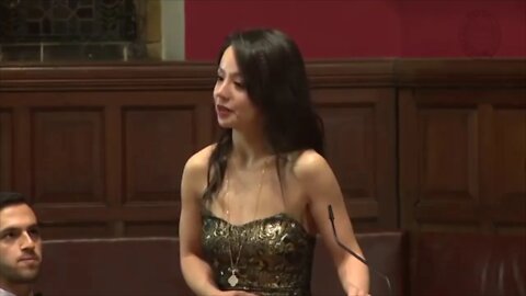 Anastasia Lin Miss World Canada 2015 Oxford debate part 3