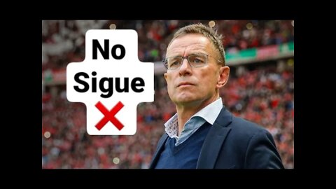 Rangnick no seguirá con el United