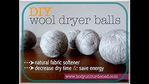 Wool Dryer Balls Natural Fabric Softener