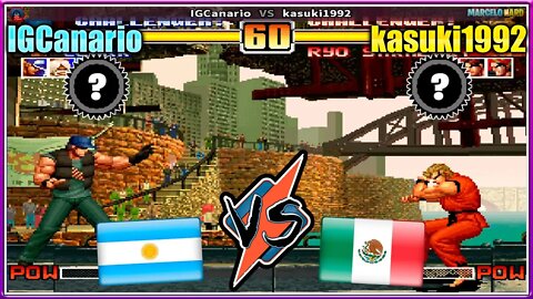 The King of Fighters '96: The Anniversary Edition (IGCanario Vs. kasuki1992) [Argentina Vs. Mexico]