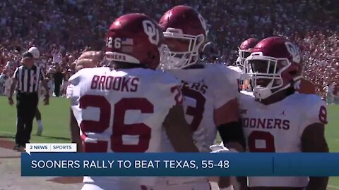 Sooners Rally to Beat Texas