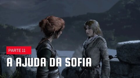 RISE OF THE TOMB RAIDER #11 - A AJUDA DA SOFIA - XBOX ONE S PORTUGUÊS BR