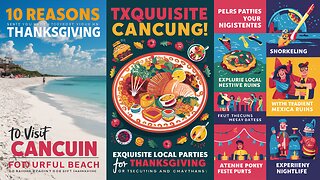 10 Reasons to Visit Cancun This Thanksgiving!