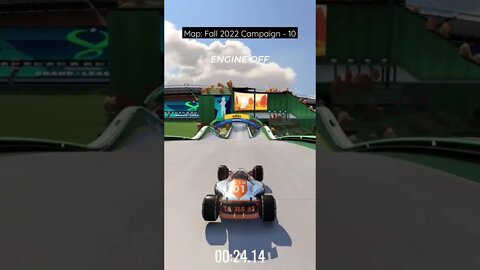 Fall 2022 Campaign - Track 10 - Trackmania2020 #trackmania2020 #tm2020 #shorts #gamingshorts #games