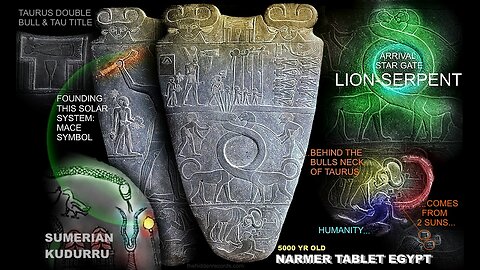 NARMER PALETTE DECODED – ALIEN HUMAN ORIGINS FROM TAURUS - STAR MAP #history #archaeology