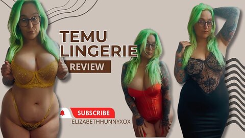 Temu Lingerie Part One