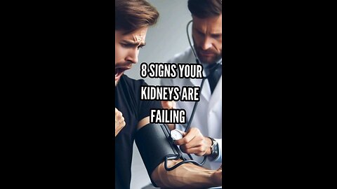 8 early signs that your kidneys are failing