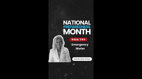 National Preparedness Month - Emergency Water