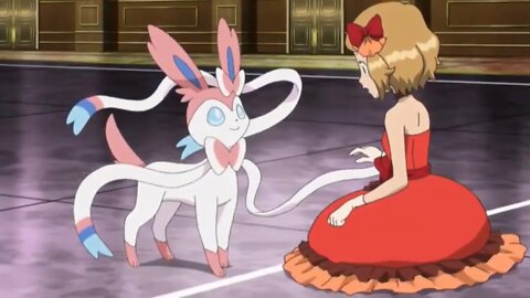 *****Serena Eevee Evolves into Sylveon******