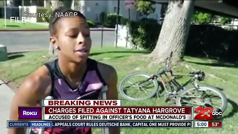 Charges filed against Tatyana Hargrove, woman accused of tampering with Bakersfield police officer's food