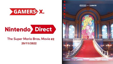 ⚠️[ATENÇÃO] Nintendo Direct - The Super Mario Bros. Movie #2 (29-11-2022)