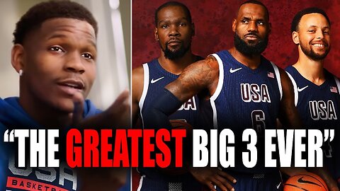 2024 Team USA Roster On The Greatest Big 3 Ever? LeBron, Curry & KD - USA