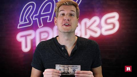 Bar Tricks Flip a bill upside down without turning it over | Rare Life