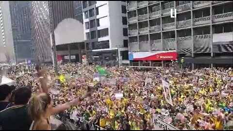 LIVE FROM BRAZIL'S FREE SPEECH RALLY Brazilians rise up against the tyranny of Alexandre de Moraes