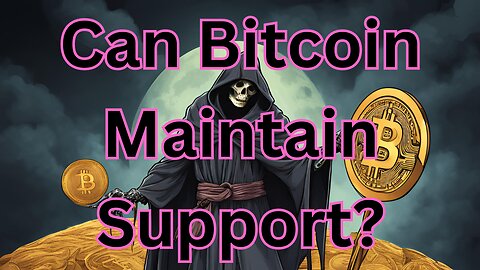 Can Bitcoin Maintain Support? E398 #crypto #grt #xrp #algo #ankr #btc #crypto