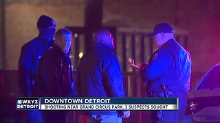 Teen shot in downtown Detroit