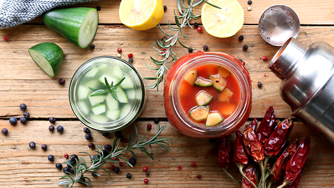 Gin Tonic & Bloody Mary Gurkerl