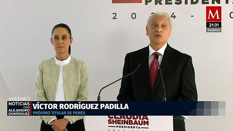 Claudia Sheinbaum nombra a Víctor Rodríguez nuevo director de Pemex