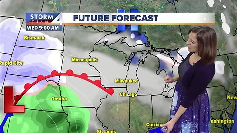 Light dusting possible for Christmas Day