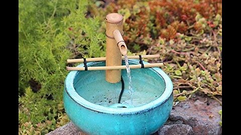 Create a DIY Zen Oasis with Bamboo Water Fountain Kit