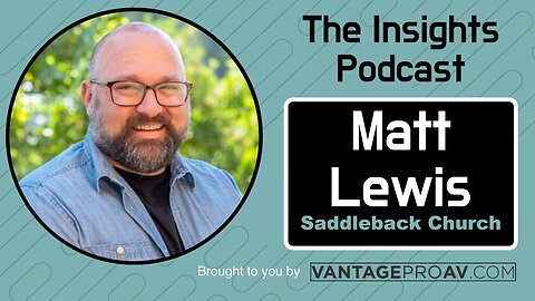 Healthy Leading at a Multi-Site Church: Matt Lewis (Saddleback Church)