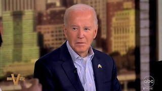 Joe Biden Shows Up On 'The View' To Kneecap Harris, Threaten Trump, And Bask In Delusion