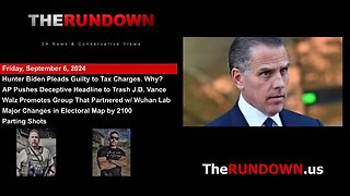 #782 - Hunter Biden Pleads Guilty to Tax Evasion? Was It To Cover Up a An Even Bigger Crime?