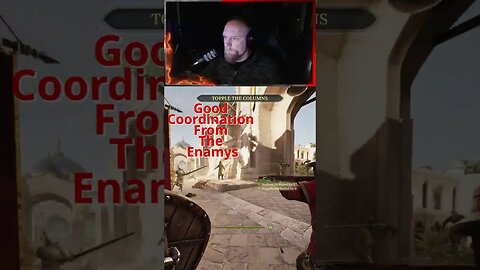 good coordination #chivalry2 #gameplay #hackandslash #mrandmrswolfgaming #shorts