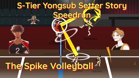 The Spike Volleyball - Speedrun - Stage 2-14 Setter Story