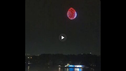 Drone shows at France's Bordeaux Wine Festival are becoming incredibly impressive.