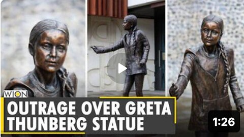 Greta Thunberg statue at Winchester University Sparks Outrage Among Students