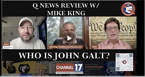 NEWS TREASON W/ MIKE KING WEEKLY Q NEWS REVIEW-TRUMP, P DIDDY & SO MUCH MORE. JGANON, SGANON