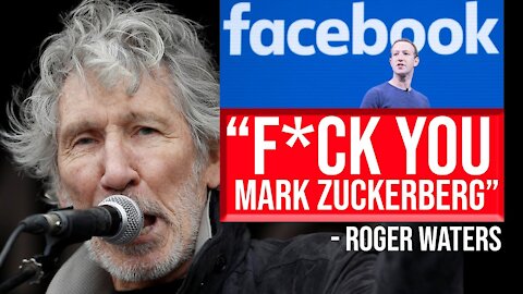 Roger Waters: F*CK YOU, ZUCKERBERG⚡️