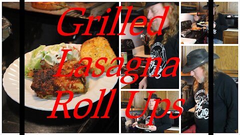 Grilled Lasagna Roll-Ups