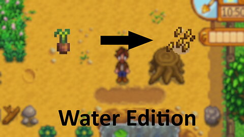 Stardew Valley - Rice(Unmilled) Timelapse | Water Edition