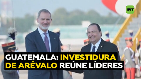 Jefes de estados llegan a Guatemala para la investidura de Bernardo Arévalo