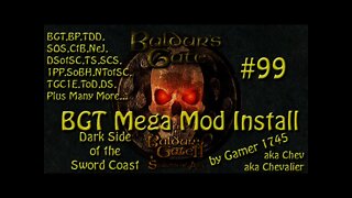 Let's Play Baldur's Gate Trilogy Mega Mod Part 99 - Dark Side