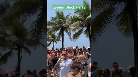 Leblon Rio Carnival Block Party #shorts