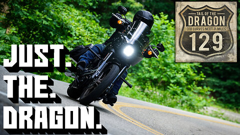 Just. The. Dragon. | Tail of the Dragon | 318 Turns, 11 Miles