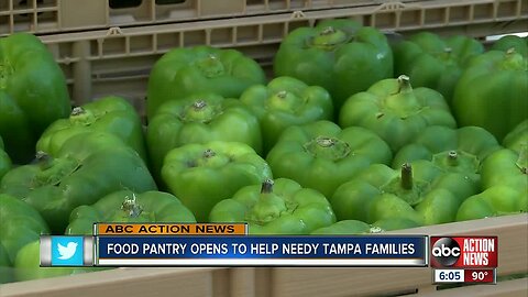 Feeding Tampa Bay, Trinity Cafe open new free produce pantry in Tampa