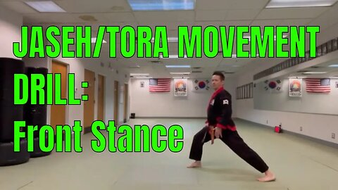 TrainingTips 0031 Jaseh/Tora Drill - Front Stance