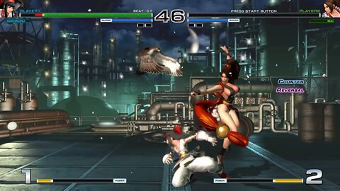 The King of Fighters XIV - Nakoruru vs Mai - 4K