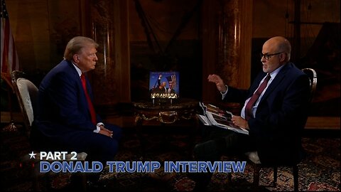 Part 2 Of A Historic Interview With President Trump Tonight on Life, Liberty and Levin