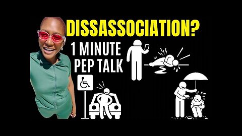 Have we mastered disassociation? (1 Minute Motivational Speech)