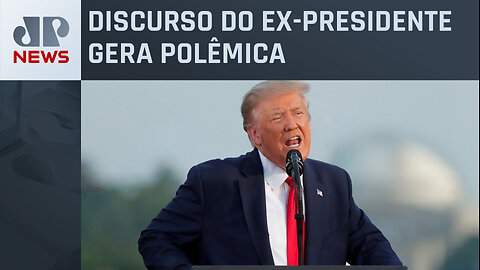 Sem provas, Trump acusa Biden de facilitar financiamento a grupos terroristas que atacaram Israel