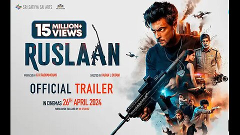 Ruslaan Official Trailer | Aayush Sharma, Jagapathi Babu, Sushrii | Karan B | Radhamohan | 26th Apr