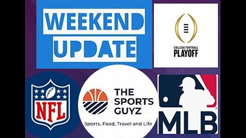 Weekend Update - Sports Guyz - Sept 30th 2024