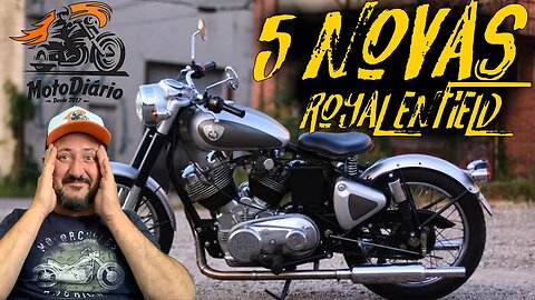 5 novas MOTOS ROYAL ENFIELD a caminho, mas qual realmente é NOVIDADE?